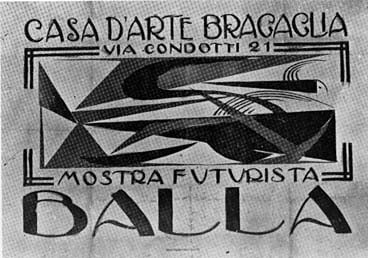 Invito alla Casa d'Arte Bragaglia