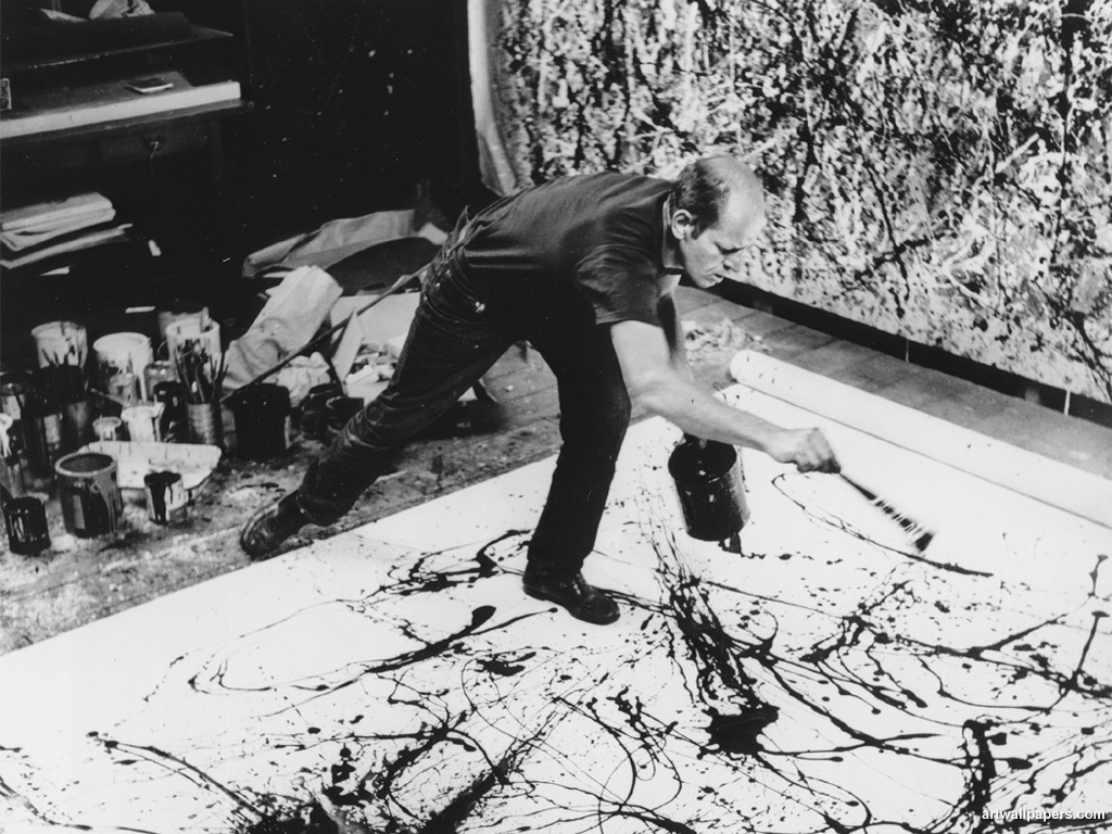 Ritrovata in Bulgaria un’opera di Jackson Pollock. Con una dedica all’attrice Lauren Bacall