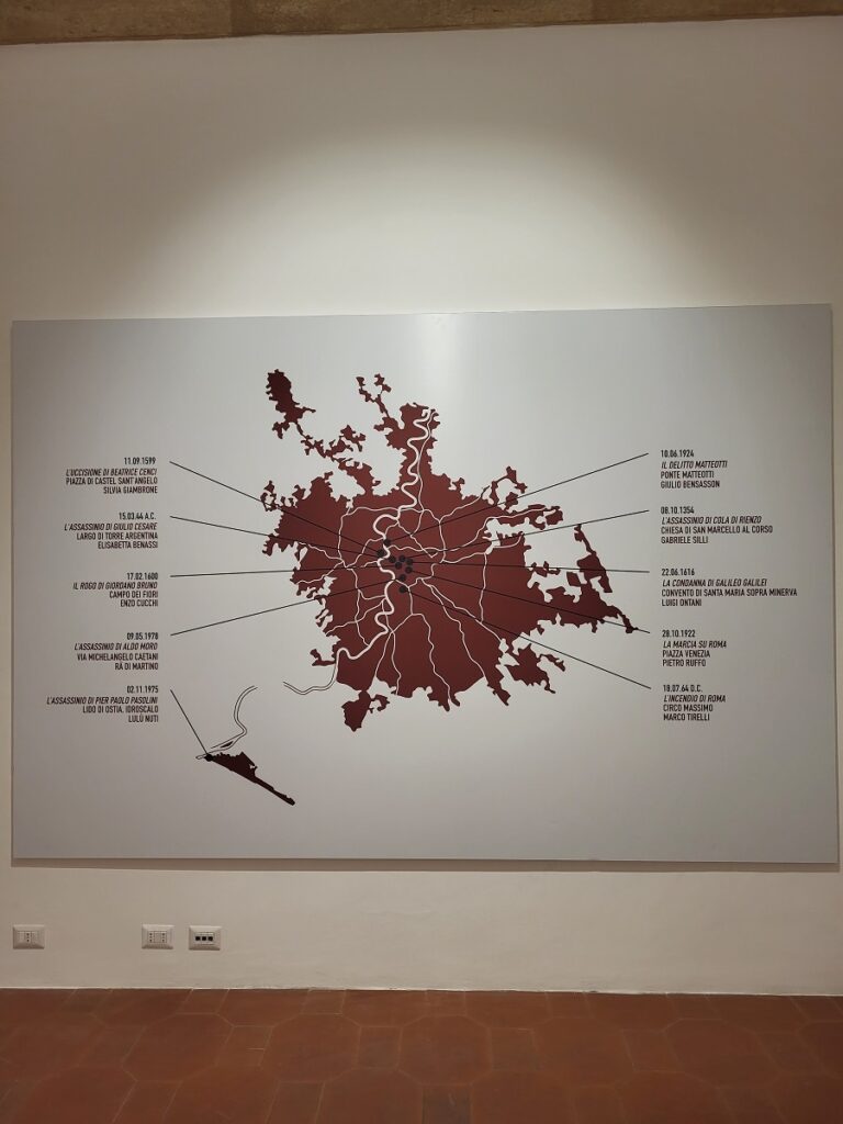 Le Ferite di Roma, exhibition view at Galleria De Luca, Roma, 2023