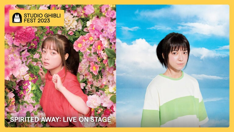 Le due locandine dello spettacolo interpretato da Kanna Hashimoto (a sinistra) e Mone Kamishiraishi (destra) nei panni di Chihiro. © Toho Co., Ltd.