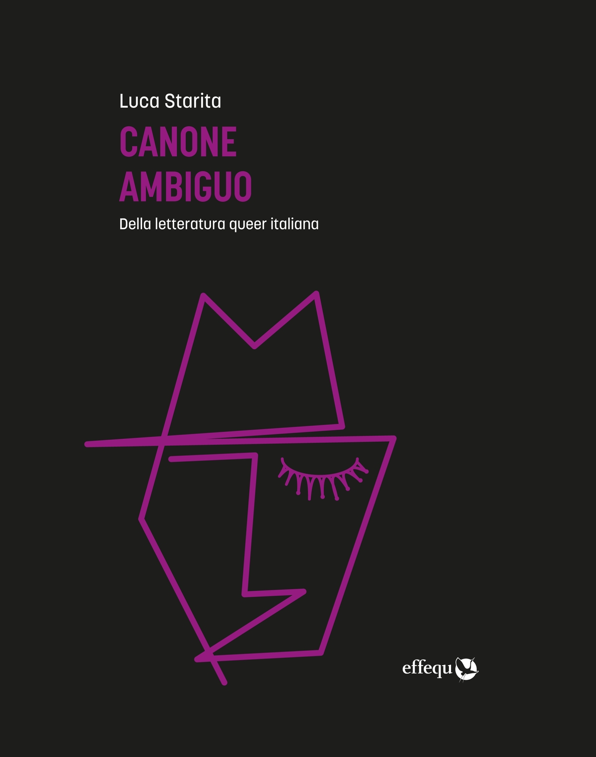 Luca Starita, Canone ambiguo, copertina