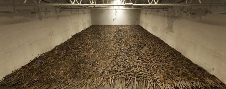 Mao Tongqiang, Tools, installation view, 2008, courtesy artist and Prometeogallery by Ida Pisani