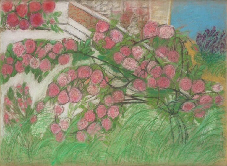 Marthe Solange, Rosiers, 1924. Collection particulière © Musée Bonnard, Yves Inchiermann