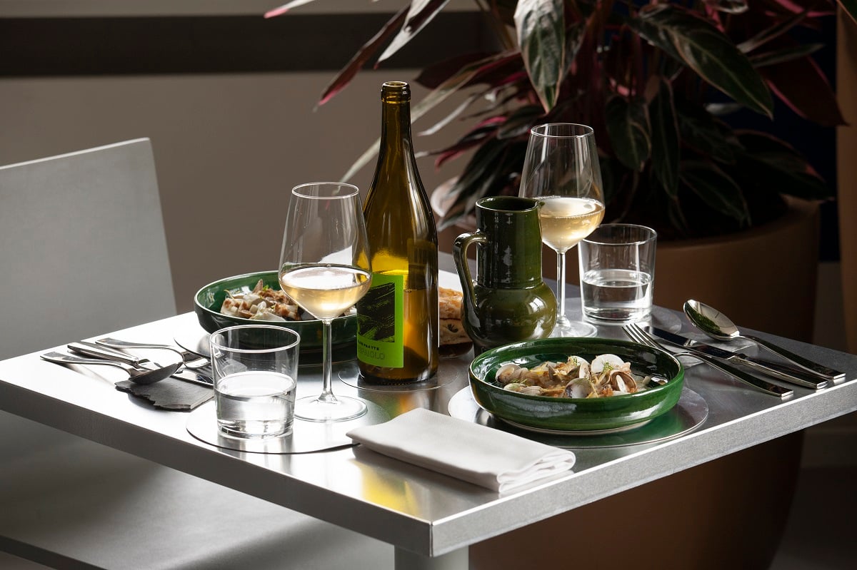 Mezzanine Bistrot, Palazzo Grassi, Venezia. Photo Giorgio Schirato