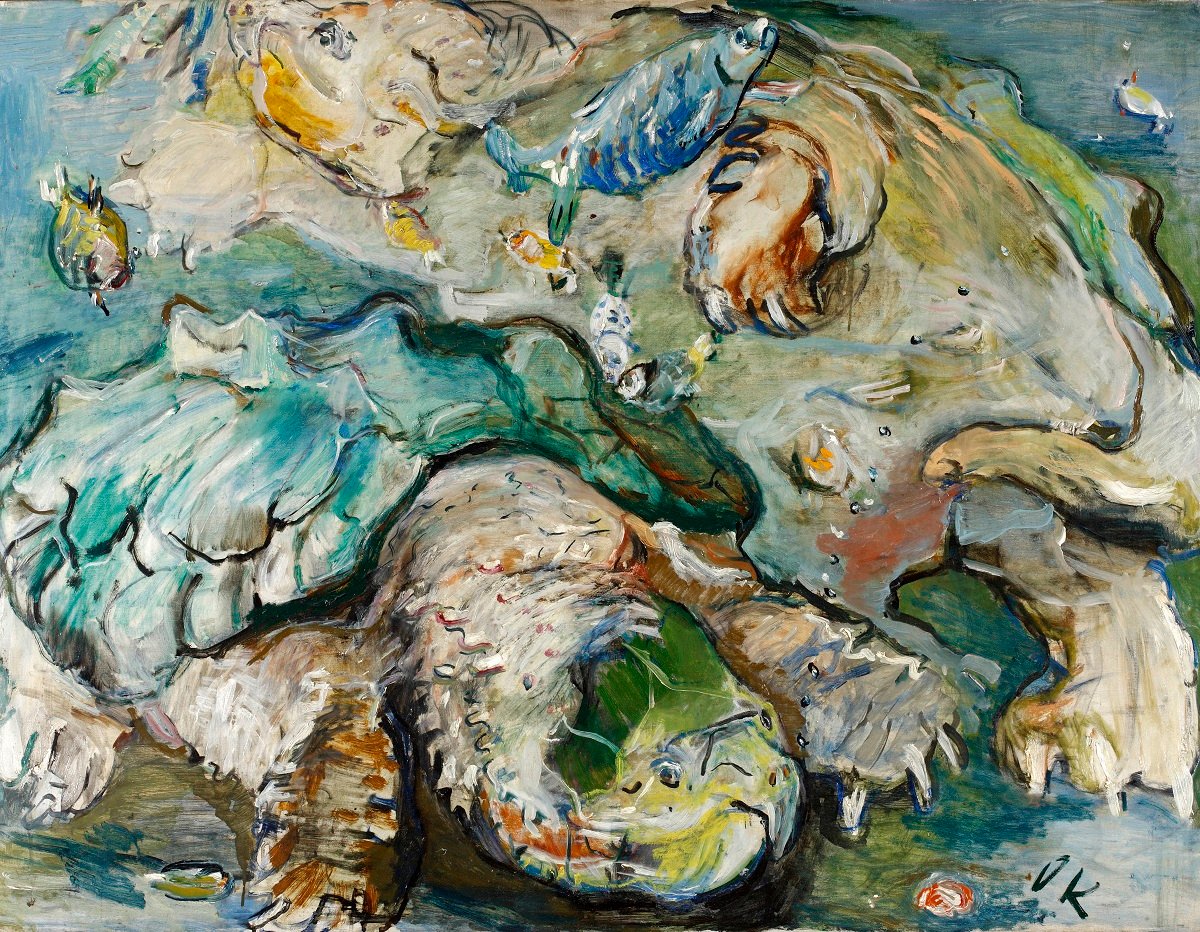 Oskar Kokoschka, Alligator snapping turtles, Kunstmuseum den Haag