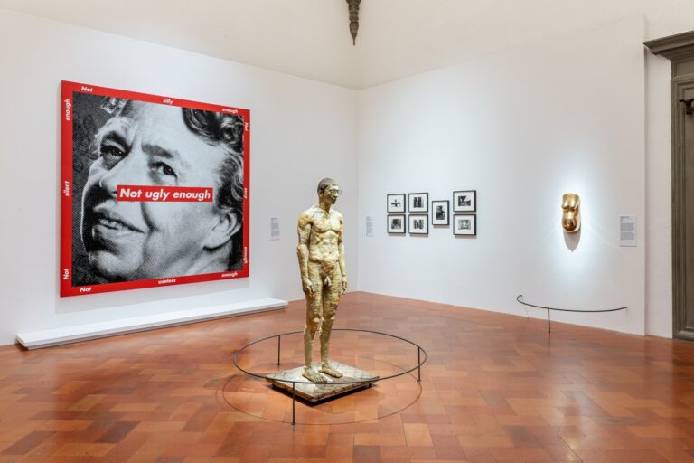 Reaching for the Stars. Da Maurizio Cattelan a Lynette Yiadom Boakye, installation view a Palazzo Strozzi, Firenze ©Ela Bialkowska, OKNO studio