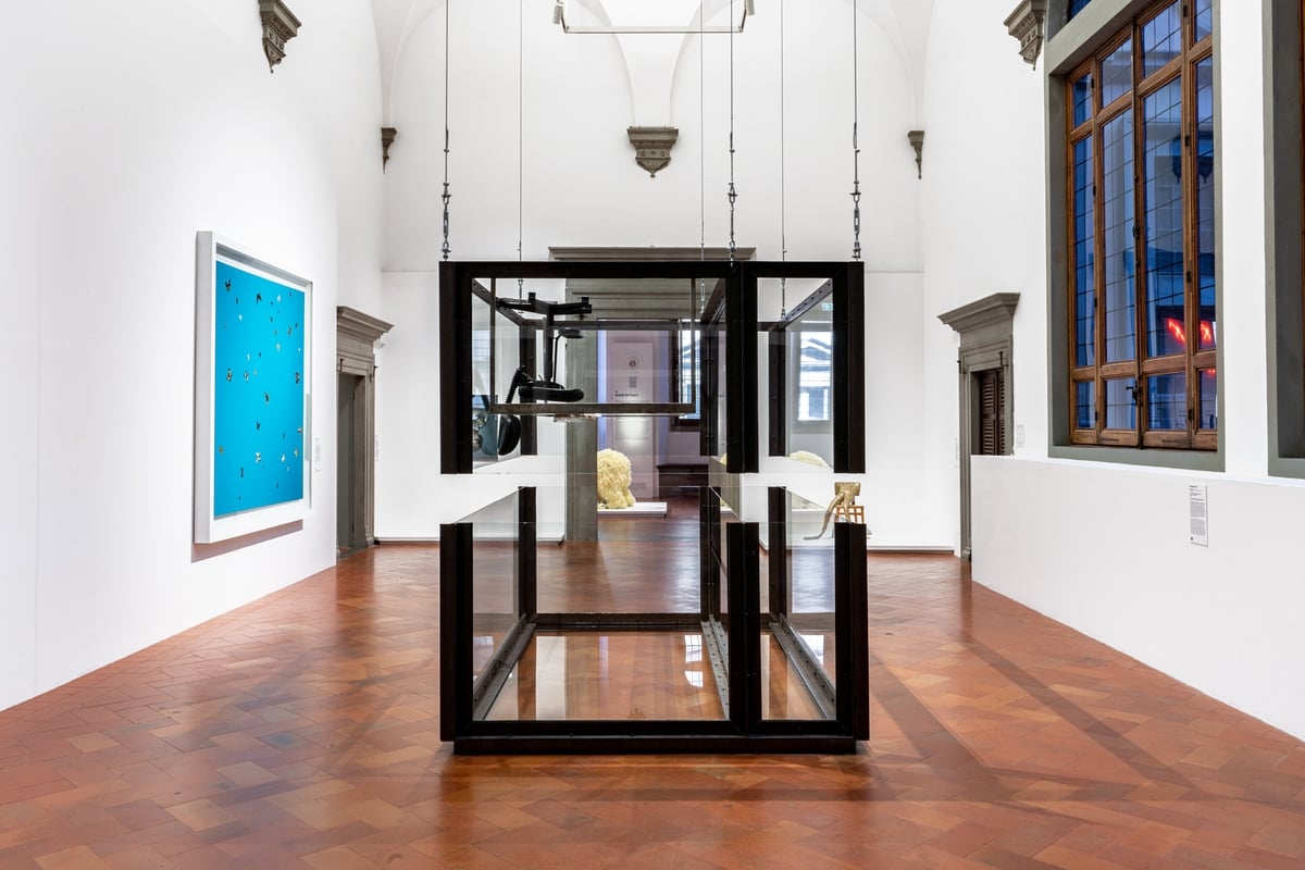 Reaching for the Stars. Da Maurizio Cattelan a Lynette Yiadom Boakye, installation view a Palazzo Strozzi, Firenze ©Ela Bialkowska, OKNO studio