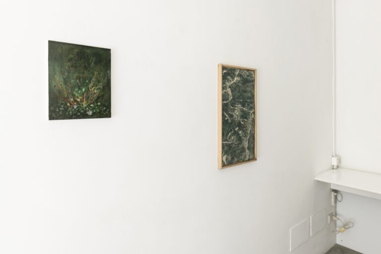 Se il paesaggio è simbolico, installation view at Boccanera Gallery, Milano, 2023