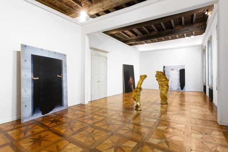 Susy Gómez, Via Nuova, installation view at Galleria Giorgio Persano, 2023. Photo Nicola Morittu. Courtesy Galleria Giorgio Persano