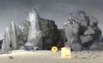 The big rocks (I Cercatori di Luce) 2020, stampa digitale su carta cotone