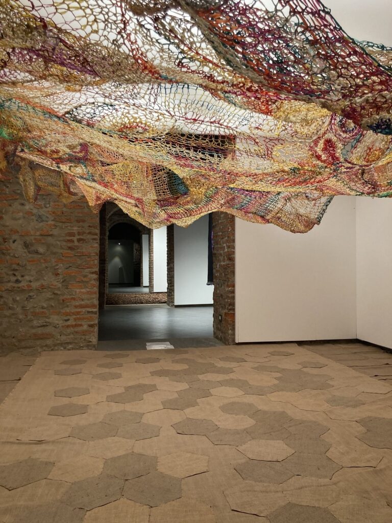 The mountain touch, installation view at Museo della Montagna, Torino, 2023