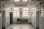 Un interno dell’ex complesso carcerario. Photo Monika Penkūkū