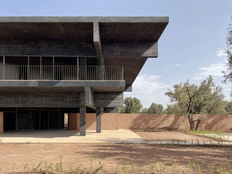 VG13 Architects, Villa a Marrakech, Marocco. Vista dell’angolo nord ovest © Alberto Rossi (VG13 Architects)