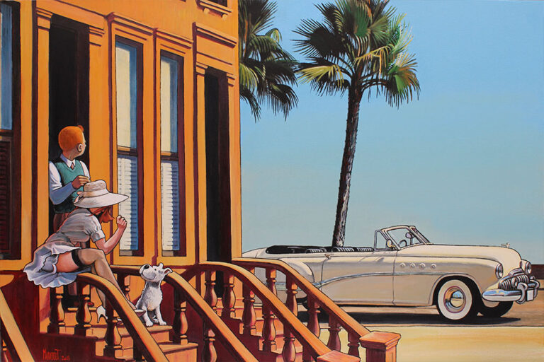 Xavier Marabout, Vacances en Buick Roadmaster (2015). Courtesy the artist