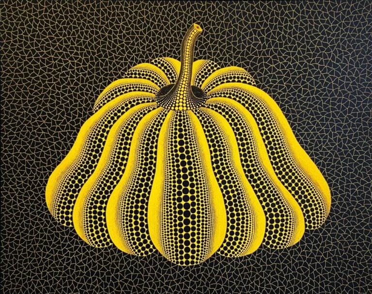 Yayoi Kusama, Pumpkin. Courtesy Phillips