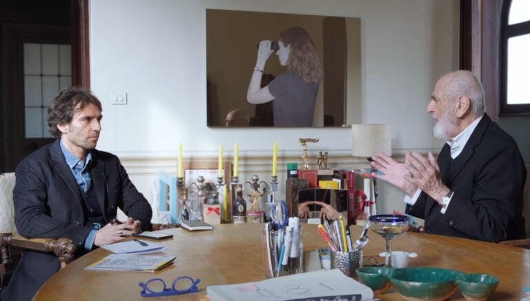 Video-intervista a Michelangelo Pistoletto: 90 anni di arte e non solo