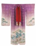 Kimono formale da donna nubile, foto di Luigi Vitale
