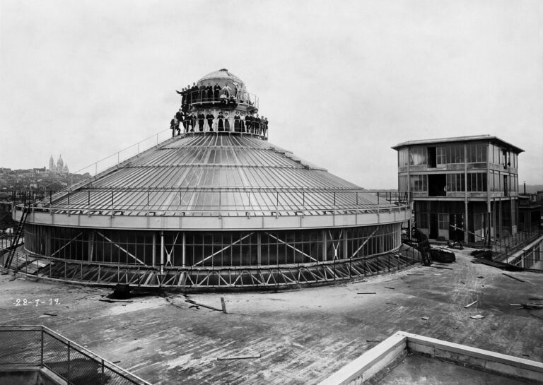 6 Vue exterieure de la coupole des Galeries Lafayette Paris Haussmann a sa construction photographie 1912 © Galeries Lafayette Kimsooja trasforma la cupola delle Galeries Lafayette a Parigi