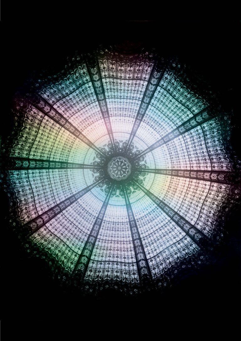 Simulation de la coupole des Galeries Lafayette Paris Haussmann © Galeries Lafayette