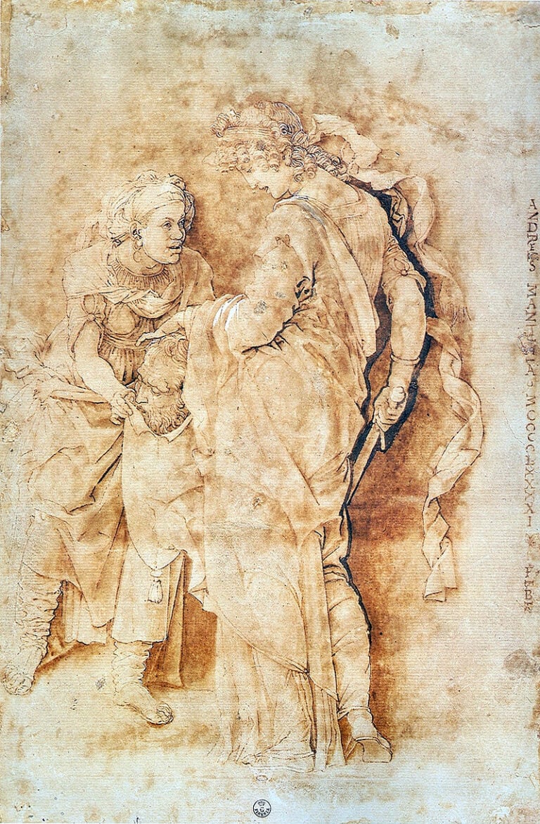 Andrea Mantegna, Giuditta e la schiava, Uffizi, Firenze