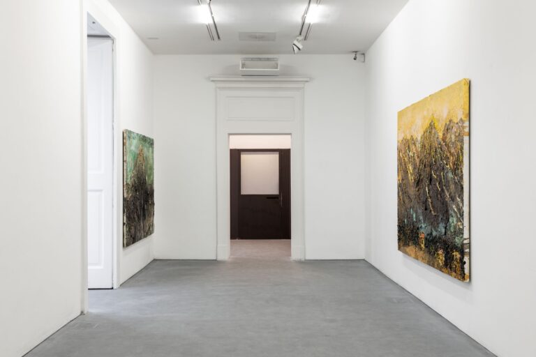 Anselm Kiefer, Voglio vedere le mie montagne für Giovanni Segantini, installation view. Photo Danilo Donzelli, courtesy Galleria Lia Rumma, Milano Napoli