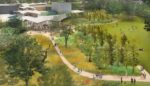 Rendering del parco. Courtesy Studio Gang/SCAPE