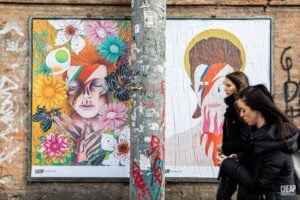 54 poster di David Bowie invadono Bologna. CHEAP lancia il progetto ICONS