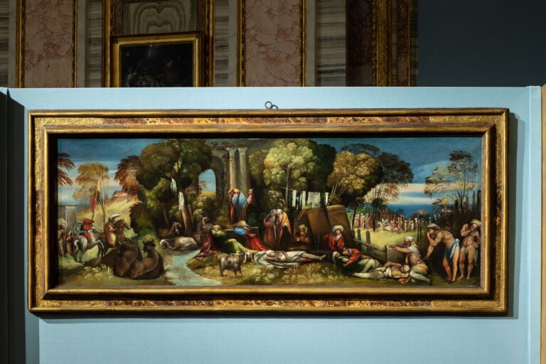 Dosso Dossi. Il fregio di Enea, La peste cretese. Photo A. Novelli © Galleria Borghese