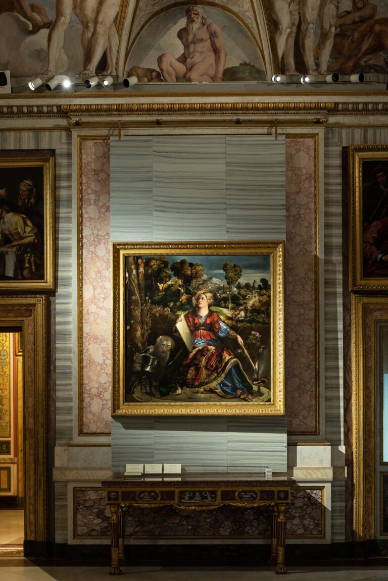 Dosso Dossi. Il fregio di Enea, installation view con Melissa. Photo A. Novelli © Galleria Borghese