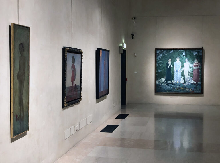 Felice Casorati. Il Concerto della Pittura, installation view at Fondazione Magnani Rocca, Traversetolo, 2023