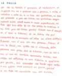 Fiducia, scritto di una ragazza della 2LA del Liceo Scientifico Paolo Carcano di Como.
