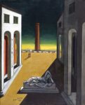 Giorgio De Chirico, Piazza d'Italia Pomeriggio d'Arianna, 1972, Mart, Collezione Domenico Talamoni