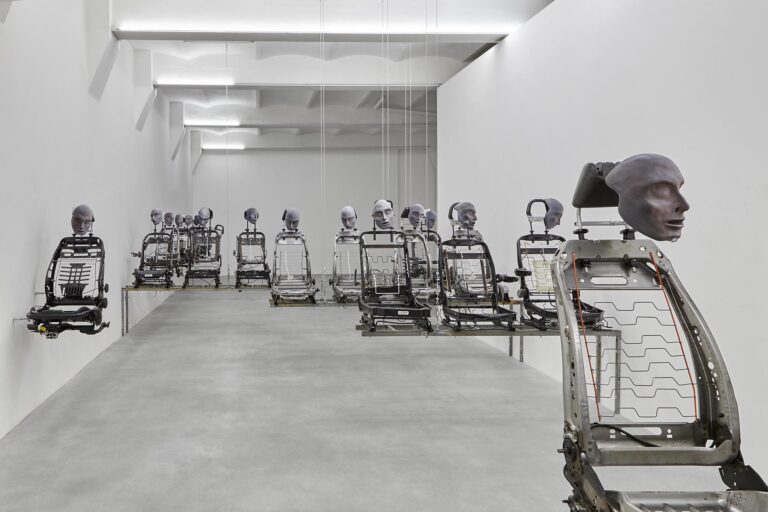 Giulia Cenci, equal minds, installation view at SpazioA, Pistoia, 2023