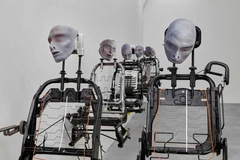 Giulia Cenci, equal minds, installation view at SpazioA, Pistoia, 2023