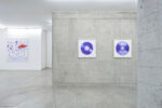 Giuseppe Stampone, Il cielo blu sopra il Gran Sasso/Campo Imperatore, 2023, Installation view at Prometeo Gallery Ida Pisani, Milano. Courtesy the artist and Prometeo Gallery Ida Pisani, Milano Lucca, photo Filippo Ferrarese