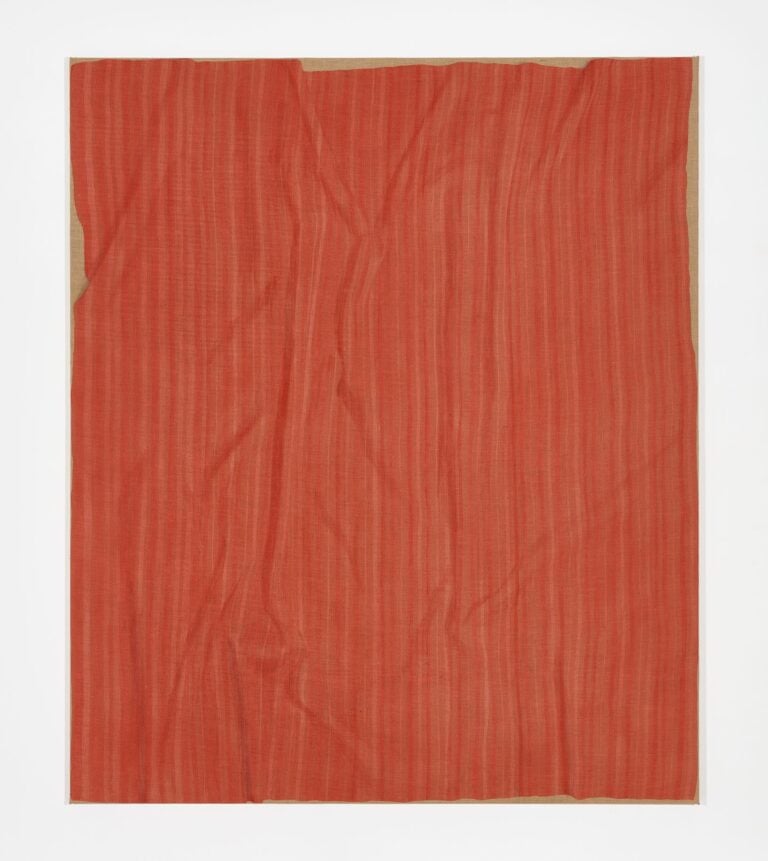 Helene Appel, Loose Red Fabric, 2023