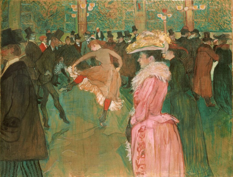 Henri de Toulouse Lautrec, Ballo al Moulin Rouge