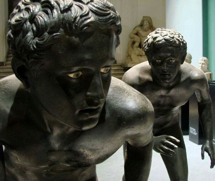 I Corridori di Ercolano, bronzo I° secolo d.C.