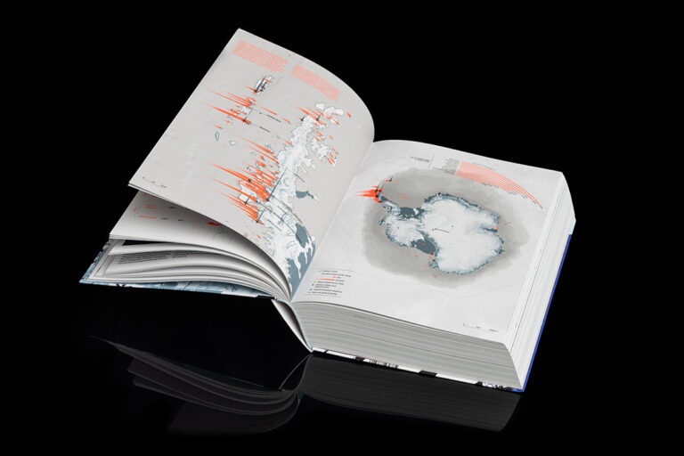 Il volume Antarctic Resolution. Image courtesy of UNLESS ©️ Delfino Sisto Legnani