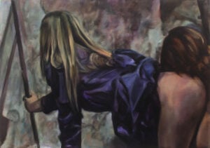 Tensione erotica e ambiguità nella mostra di Iva Lulashi a Milano