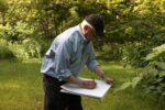 Jack Shear, Ellsworth Kelly drawing, Spencertown, 2011 © Jack Shear