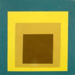 Josef Albers, Study for Homage to the Square - Still Remembered, 1954-1956, Mart, Collezione privata