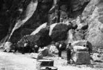 La cava Marini, foto d'epoca