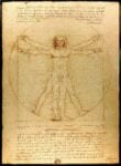 Leonardo da Vinci, L'Uomo Vitruviano. Venezia, Gallerie dell'Accademia