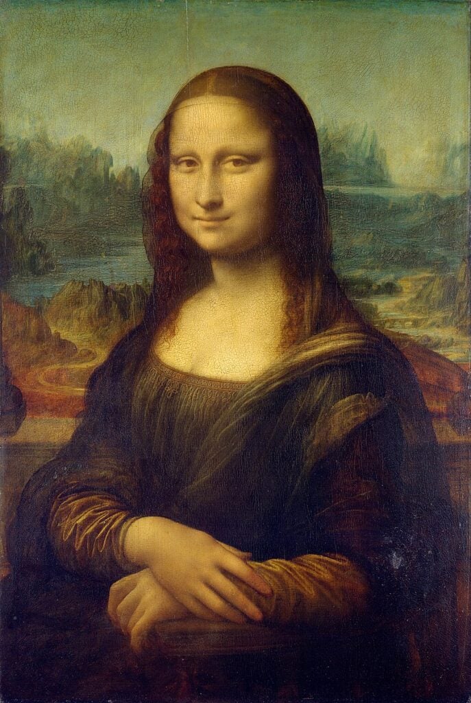 Leonardo da Vinci, La Gioconda. Parigi, Louvre