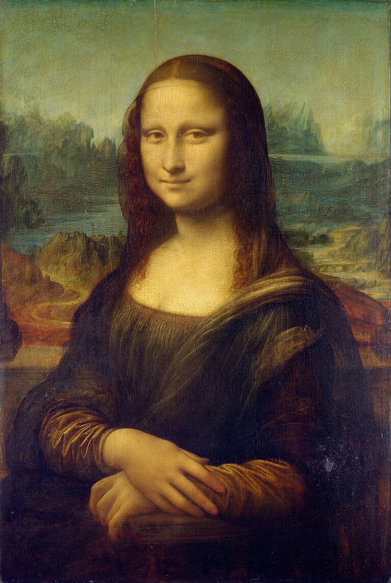 Leonardo da Vinci, La Gioconda. Parigi, Louvre