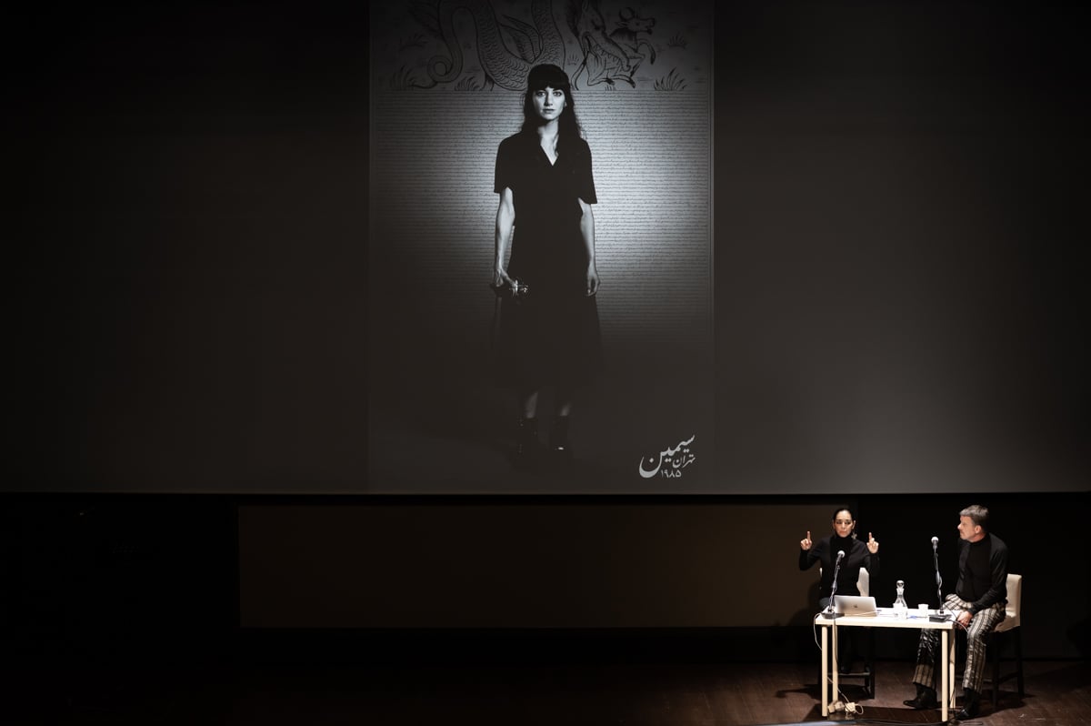 Lo Schermo dell'Arte, Talk Shirin Neshat. Photo Gianmarco Rescigno