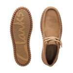 M Torhill Hi Dark Sand Suede