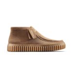 M Torhill Hi Dark Sand Suede