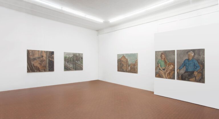 Michael Broughton, A pié del vero, exhibition view at Galleria Six, Milano, 2023